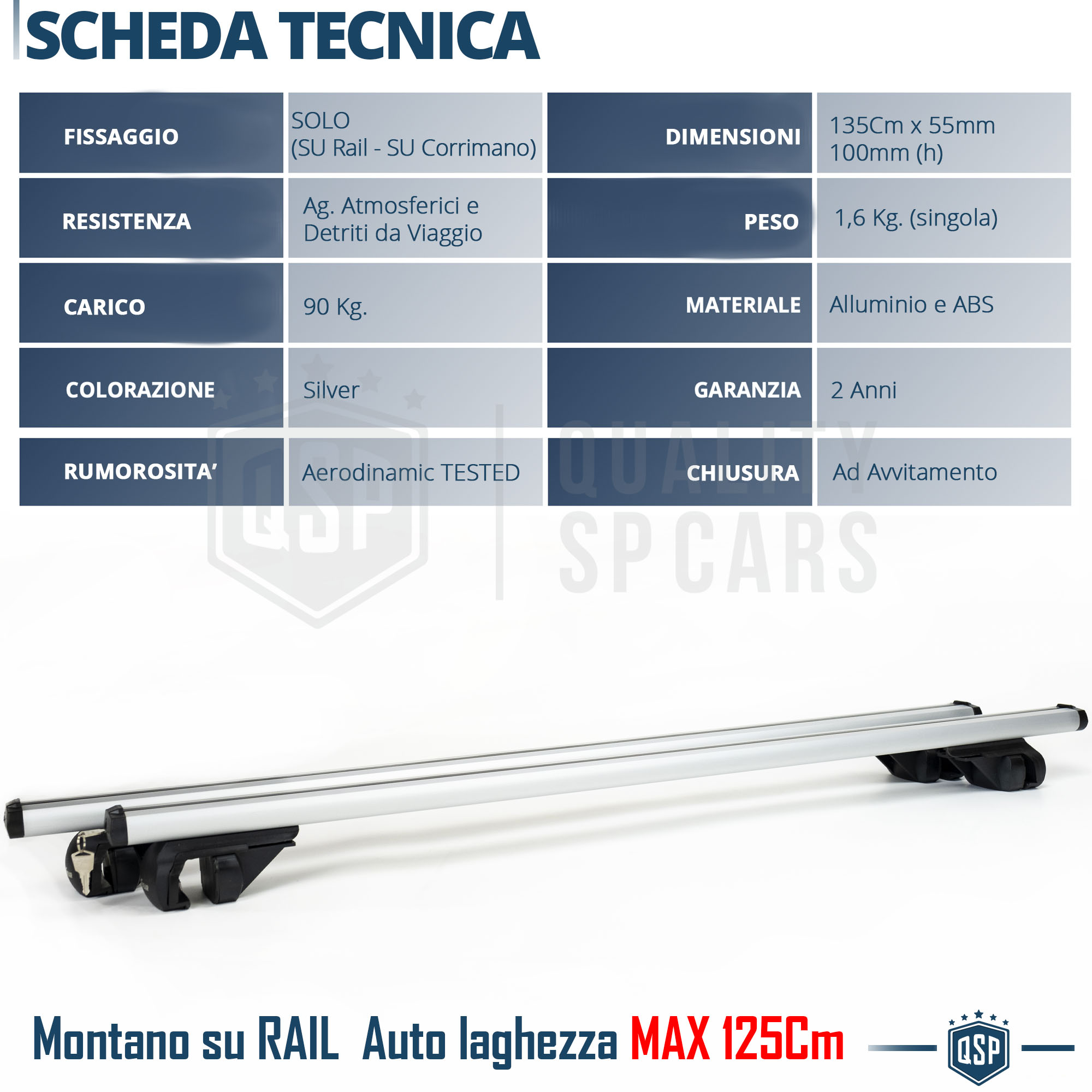 BOX Tetto 320LT+ BARRE Portatutto per Cherokee KK KL GoodYear ANTIFURTO  SERRATUR