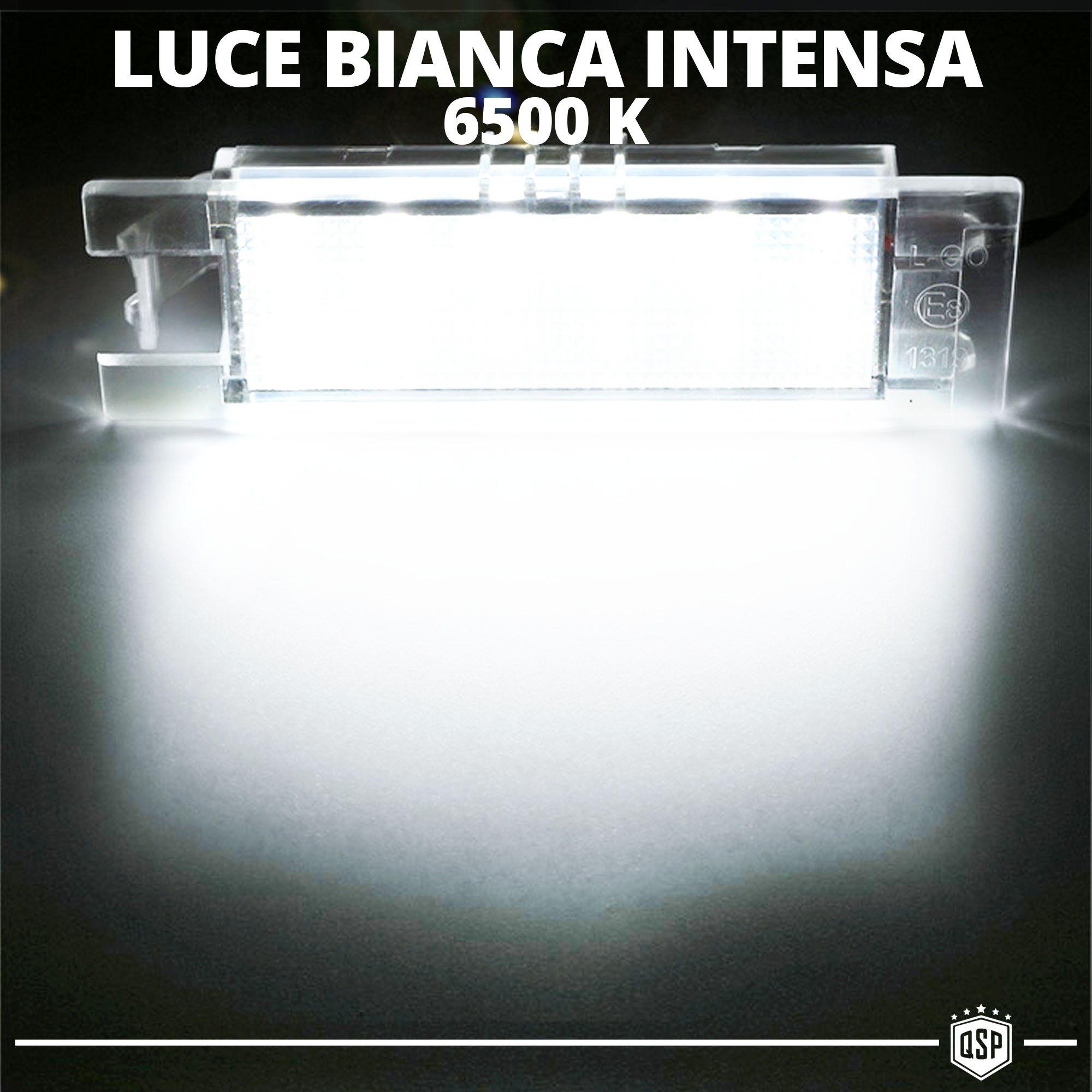 Luci Targa Led Canbus FIAT BRAVO II 6000K Luce Bianca No Error